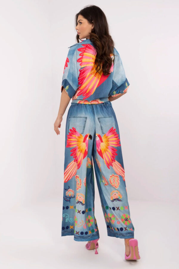 Women trousers model 210030 Italy Moda