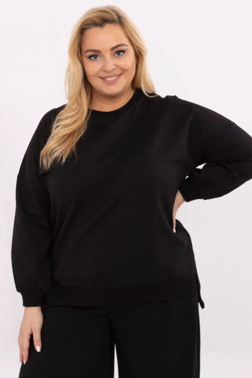 Plus size sweatshirt model 211730 Relevance