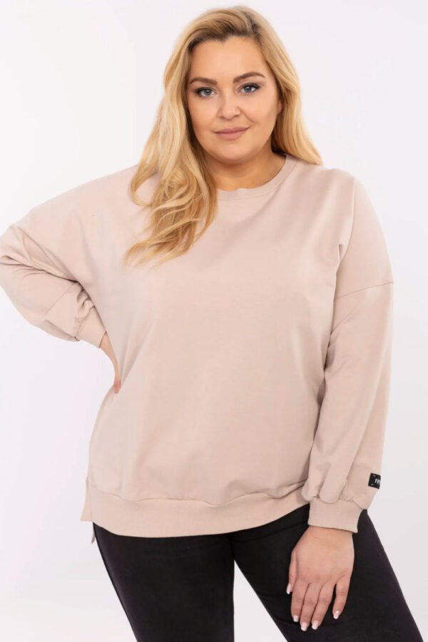 Plus size sweatshirt model 211731 Relevance