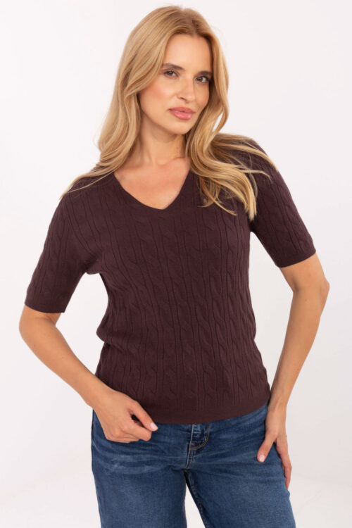 Short sleeve sweater model 217328 Factory Price