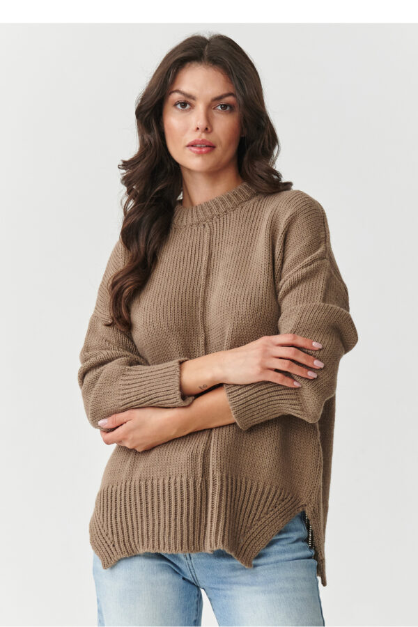 Jumper model 217381 Makadamia