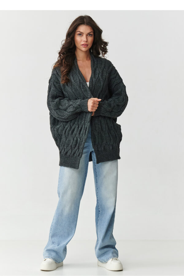 Cardigan model 217406 Makadamia
