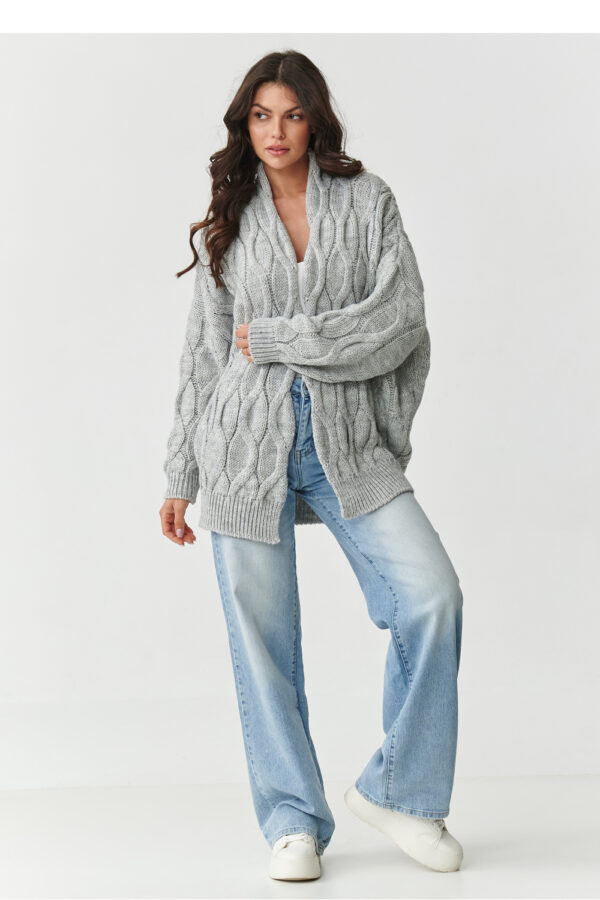 Cardigan model 217410 Makadamia