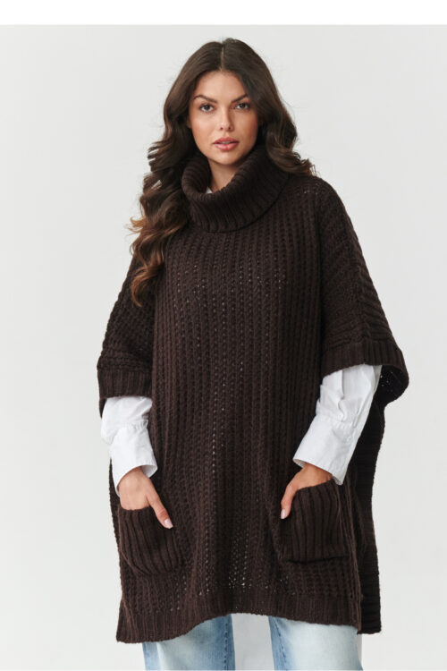 Turtleneck model 217654 Makadamia