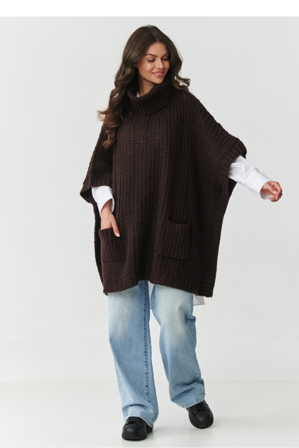Turtleneck model 217654 Makadamia