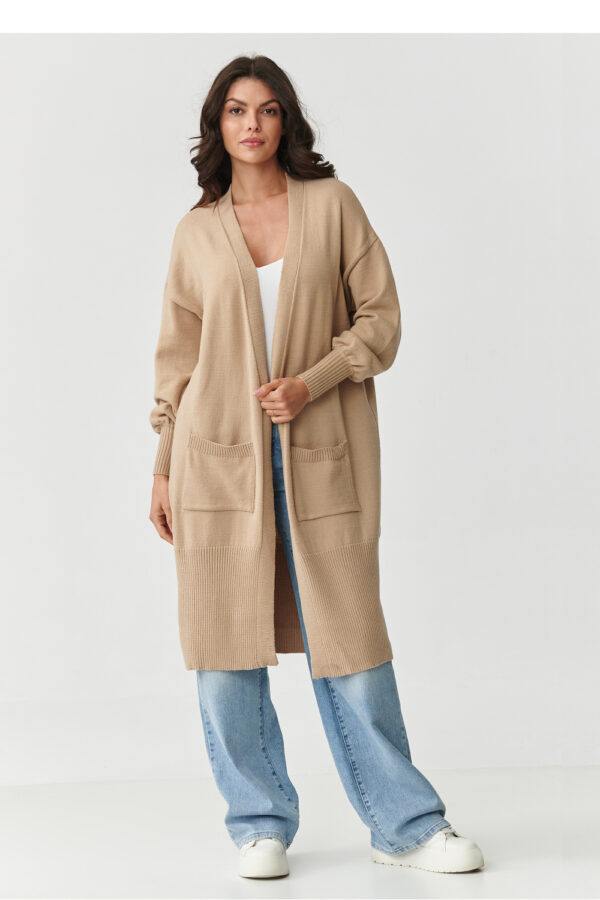 Cardigan model 218105 Makadamia