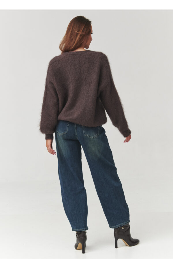 Cardigan model 219736 Makadamia