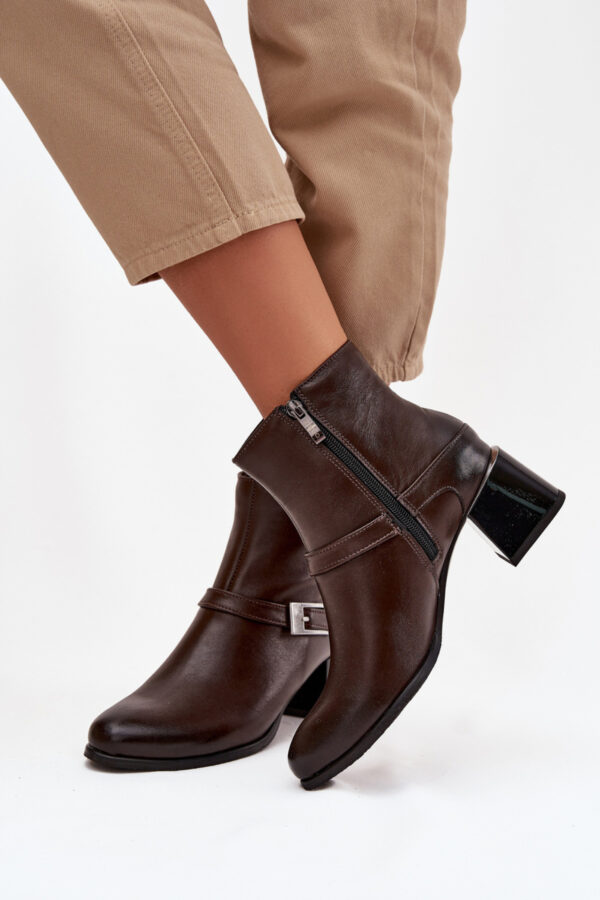 1101604 Heel boots model 220702 Step in style