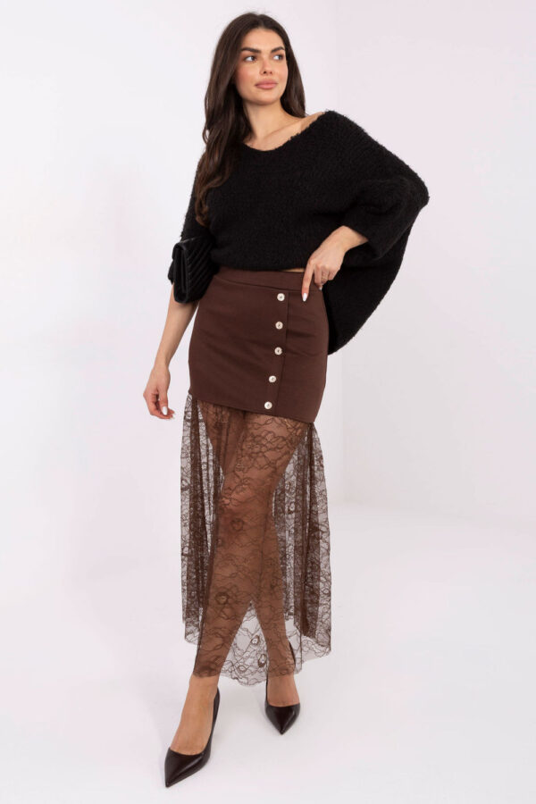 Long skirt model 221591 Italy Moda