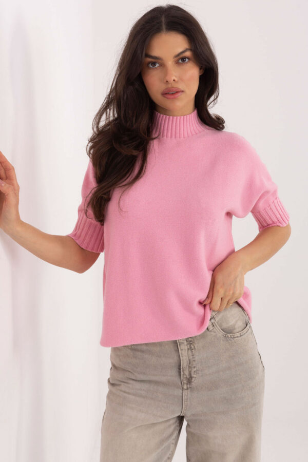 Short sleeve sweater model 222581 Italy Moda