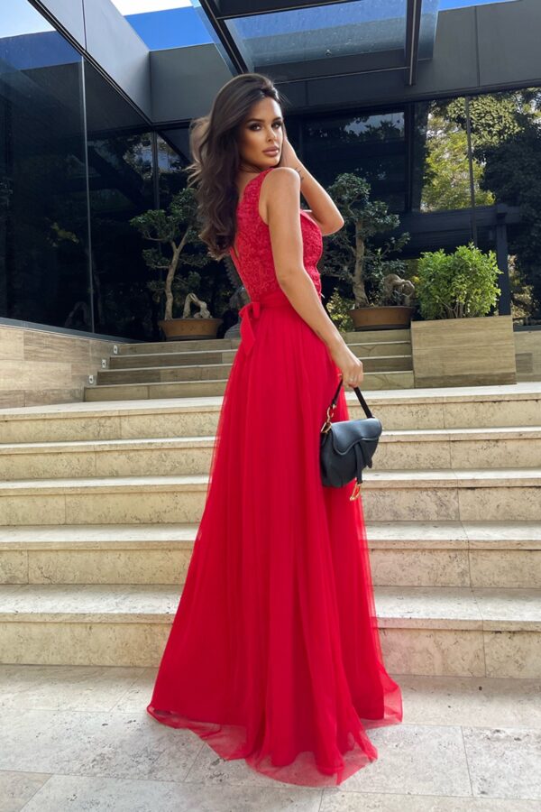 Long dress model 171416 Bicotone