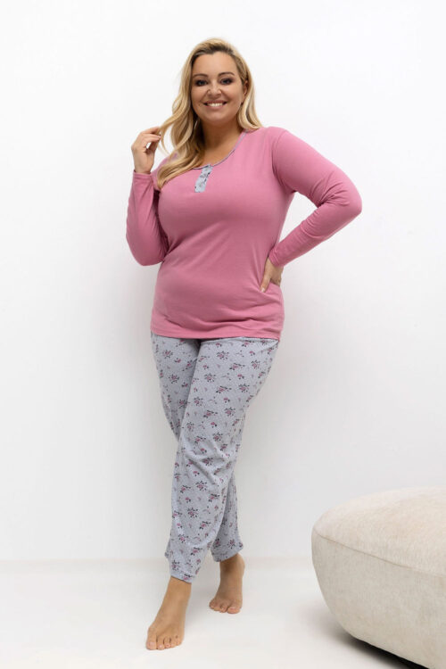 Plus Size Pajamas model 221197 Forever Pink