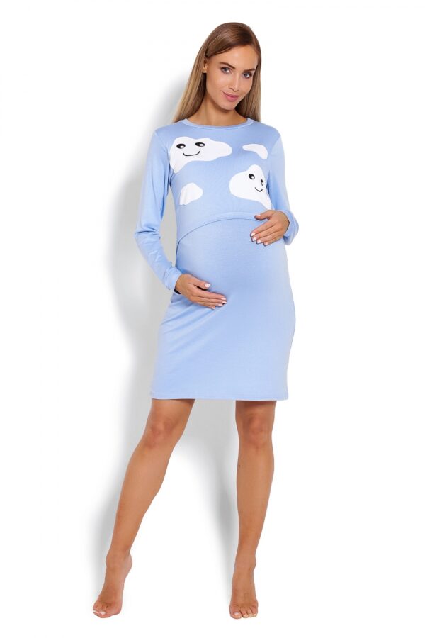 820226 maternity nightgown model 122962 PeeKaBoo