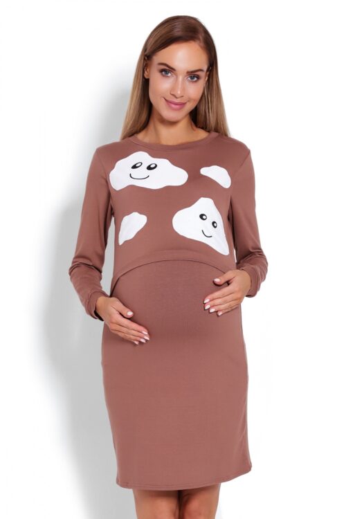 maternity nightgown model 122964 PeeKaBoo