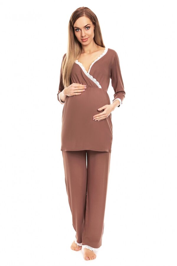 Pregnancy pajamas model 132600 PeeKaBoo
