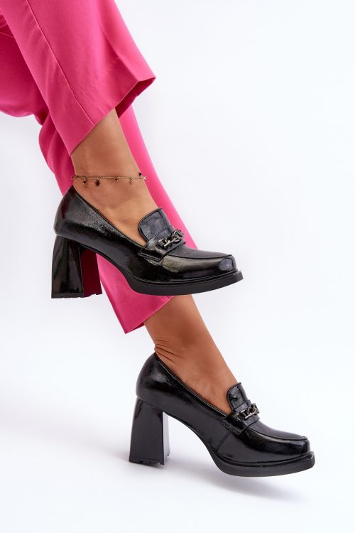 1024794 Block heel pumps model 195414 Step in style