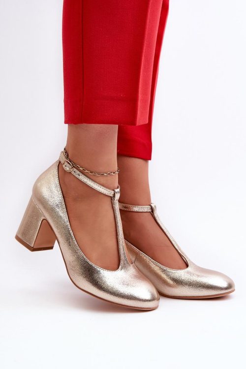 1030664 Block heel pumps model 197241 Step in style