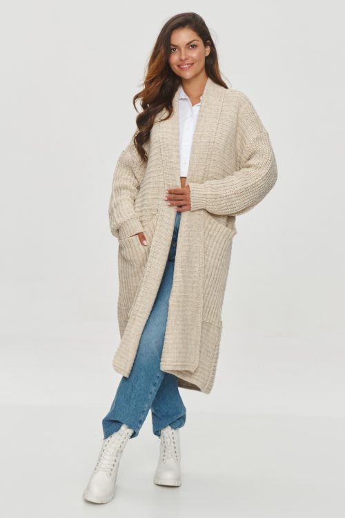 1043916 Cardigan model 201795 Makadamia