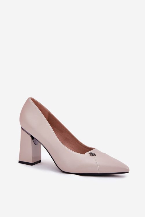 1074972 Block heel pumps model 211982 Step in style