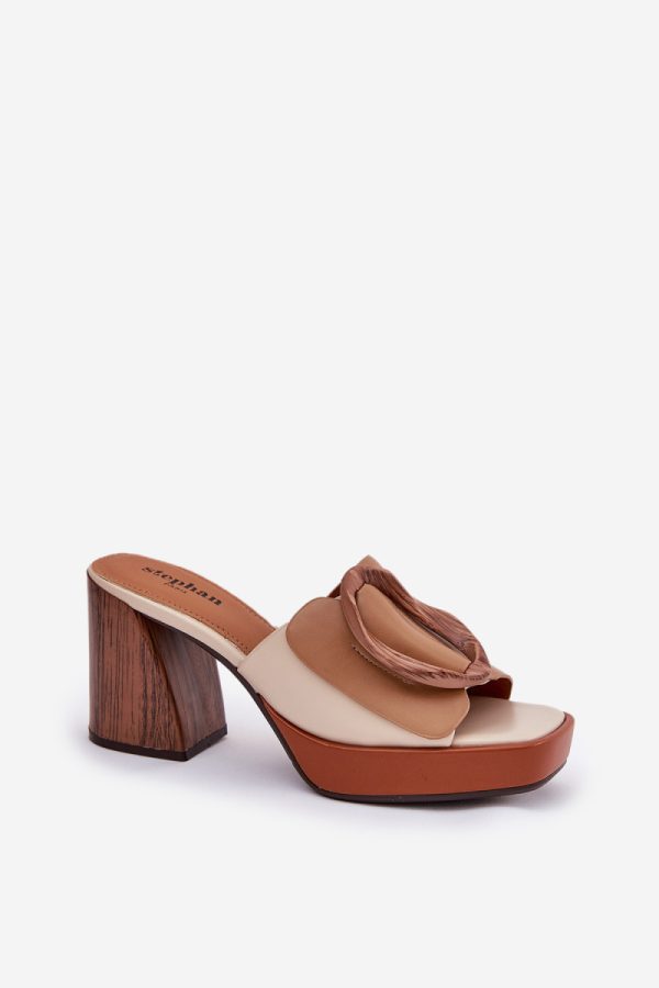 Heeled sandals model 212885 Step in style