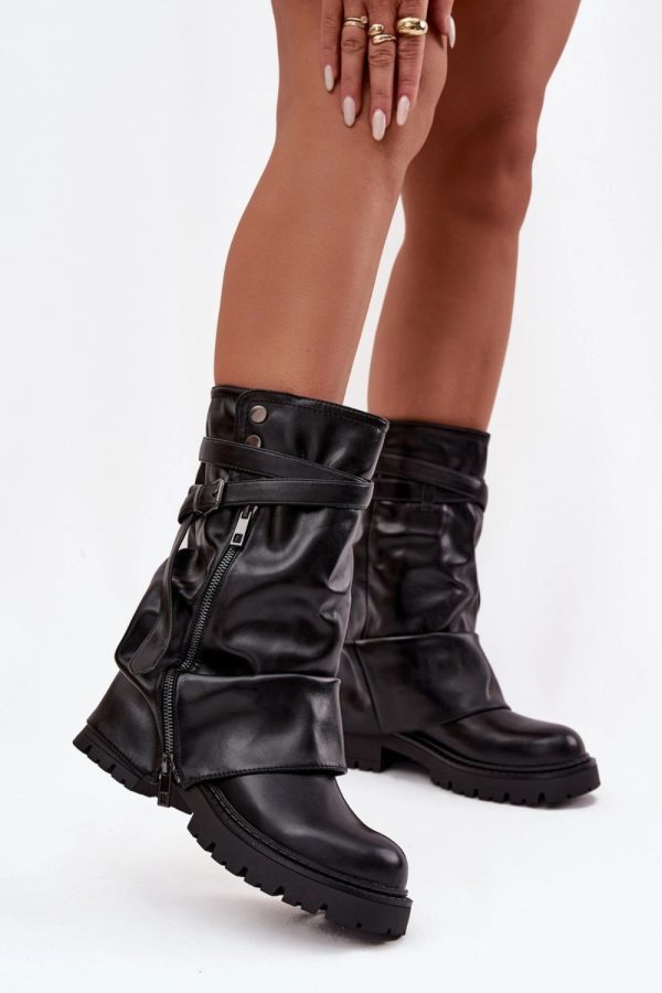 1100078 Thigh-Hight Boots model 220215 Step in style