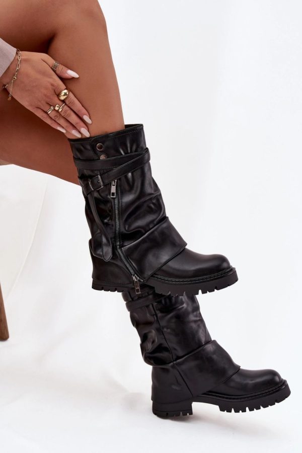 1100079 Thigh-Hight Boots model 220215 Step in style