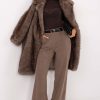 corduroy trousers model 220751 Italy Moda