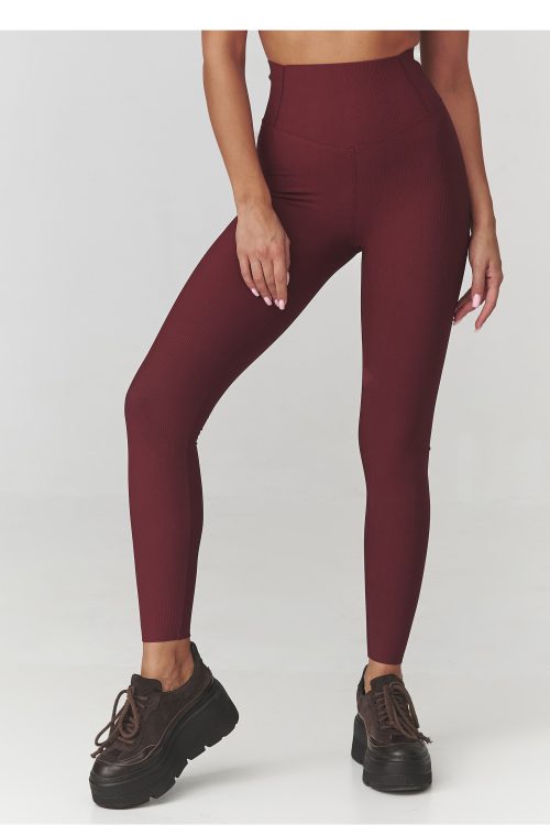 1101806 Long leggings model 220769 Makadamia