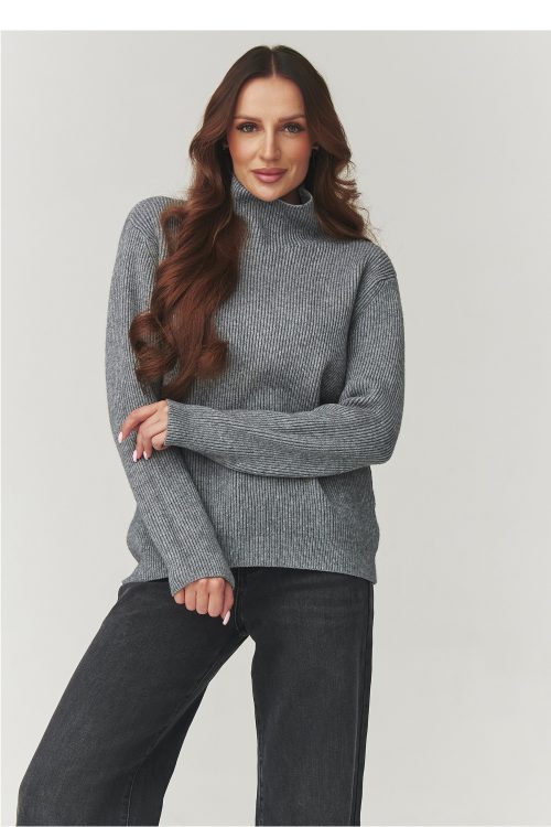 1101815 Turtleneck model 220772 Makadamia