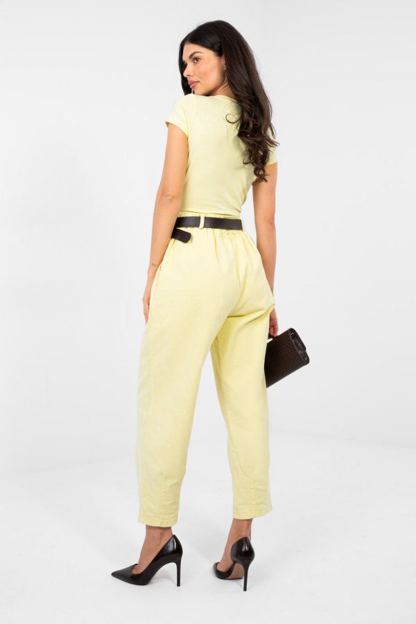 corduroy trousers model 224382 Italy Moda