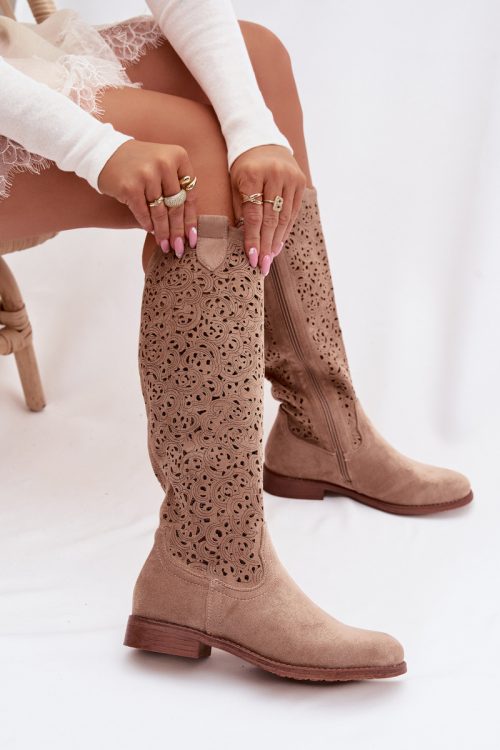 1114122 Open-work Boots model 224439 Step in style