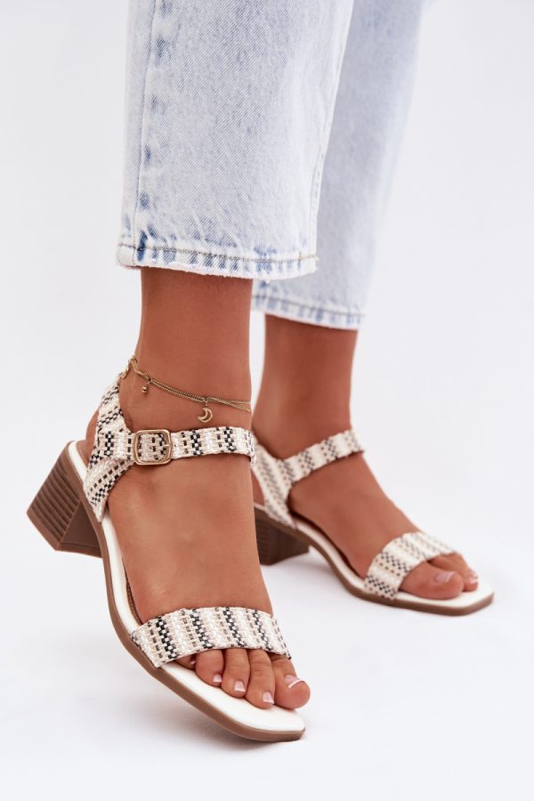 1116355 Heel sandals model 225111 Step in style