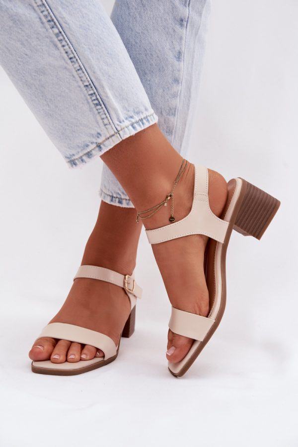 1116360 Heel sandals model 225112 Step in style