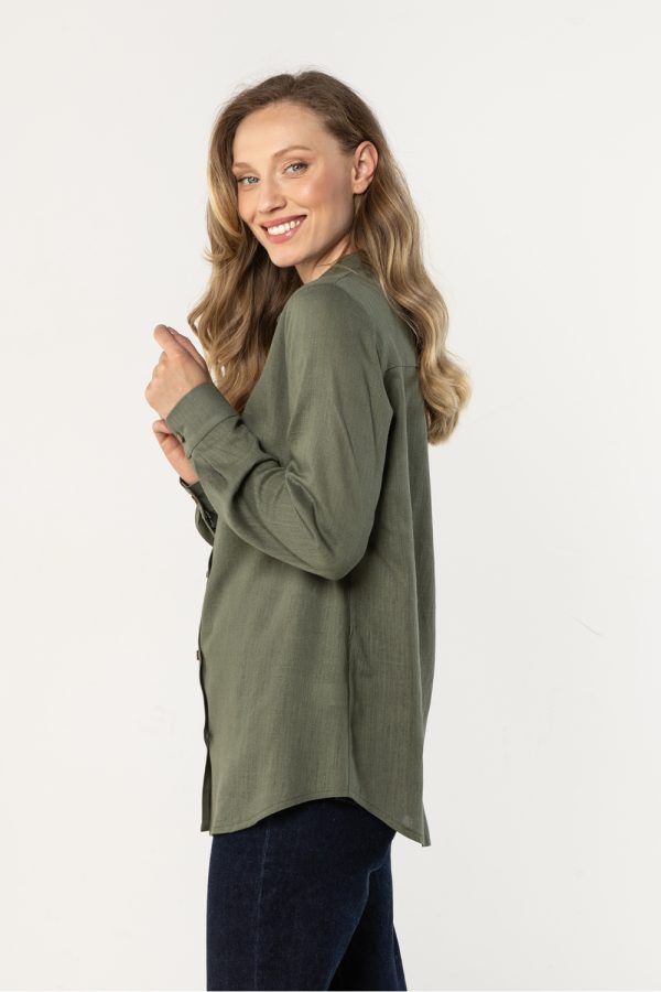 Long sleeve shirt model 225314 awama