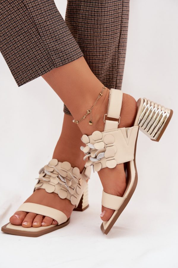 1117110 Heel sandals model 225349 Step in style