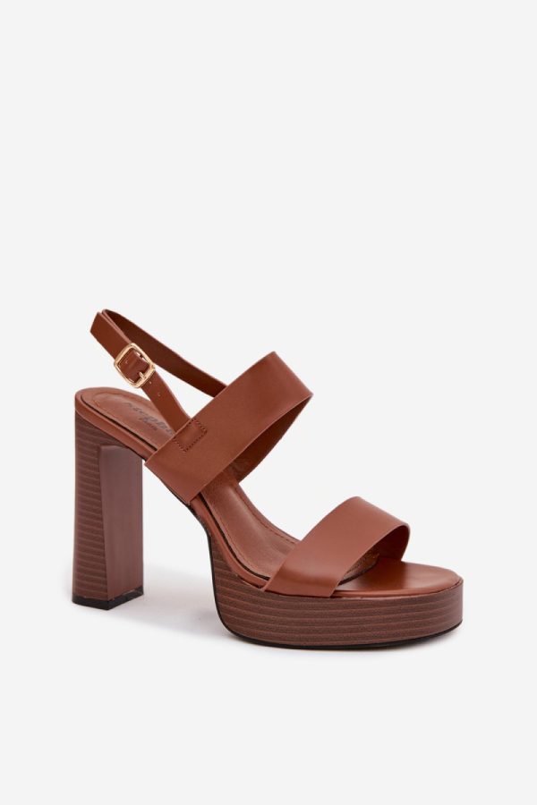 1119545 Heel sandals model 226114 Step in style
