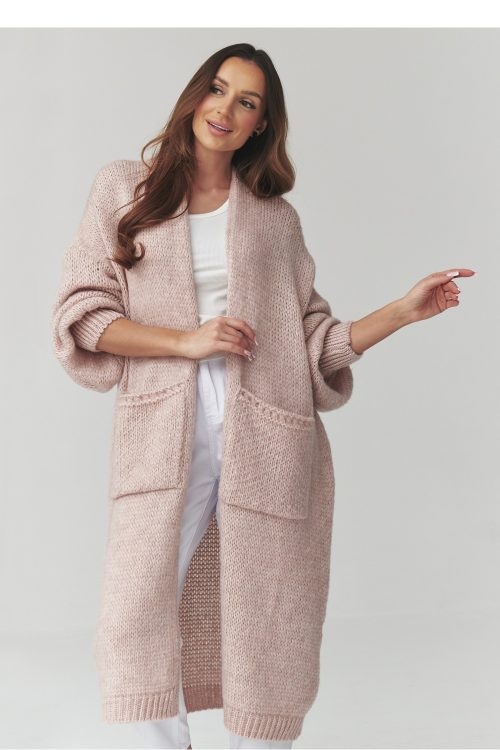 1121980 Cardigan model 226874 Makadamia