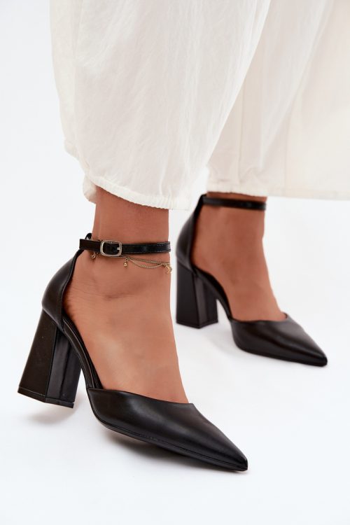 1122839 Block heel pumps model 227163 Step in style