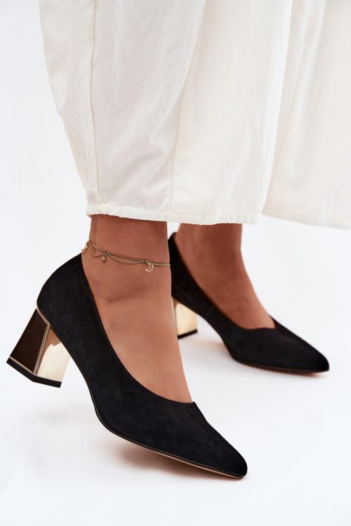 1122852 Block heel pumps model 227168 Step in style
