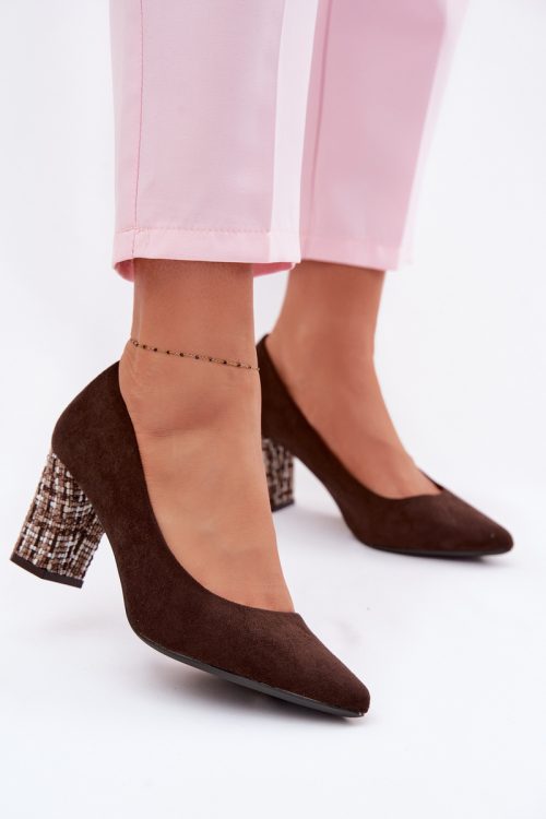 1122876 Block heel pumps model 227176 Step in style