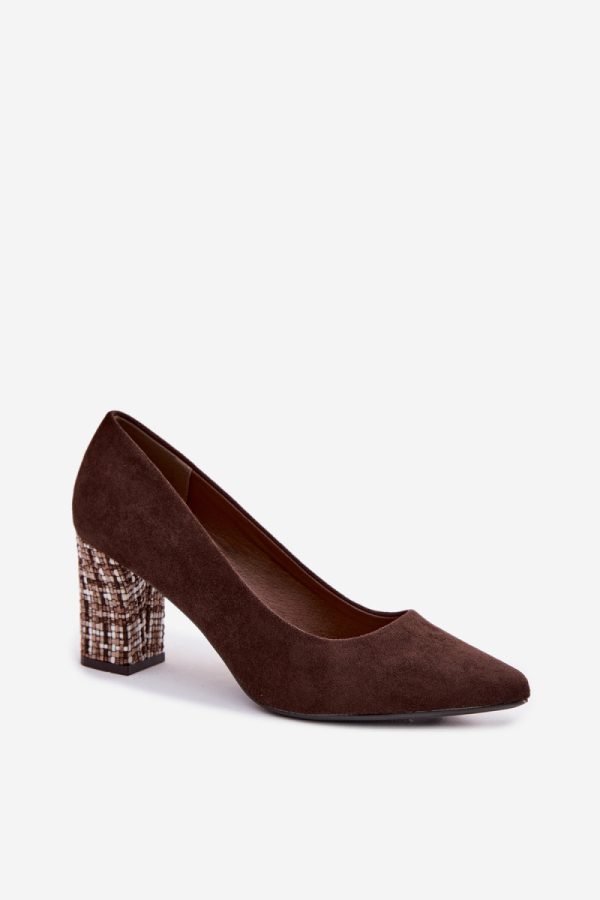 1122877 Block heel pumps model 227176 Step in style