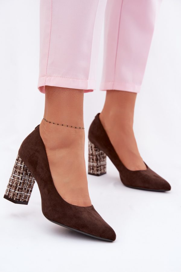 1122878 Block heel pumps model 227177 Step in style