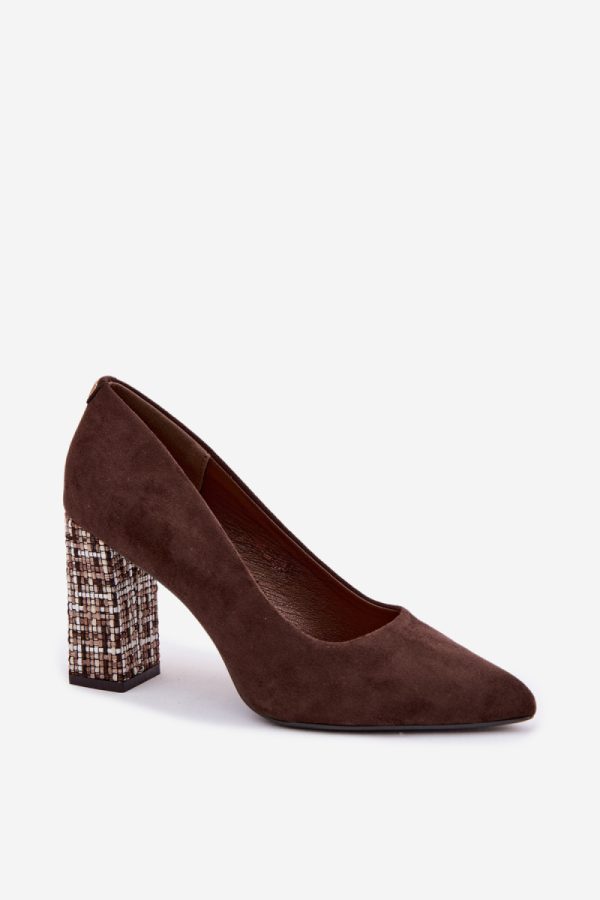 1122879 Block heel pumps model 227177 Step in style