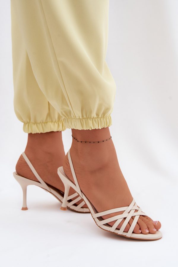 1123710 Heel sandals model 227438 Step in style