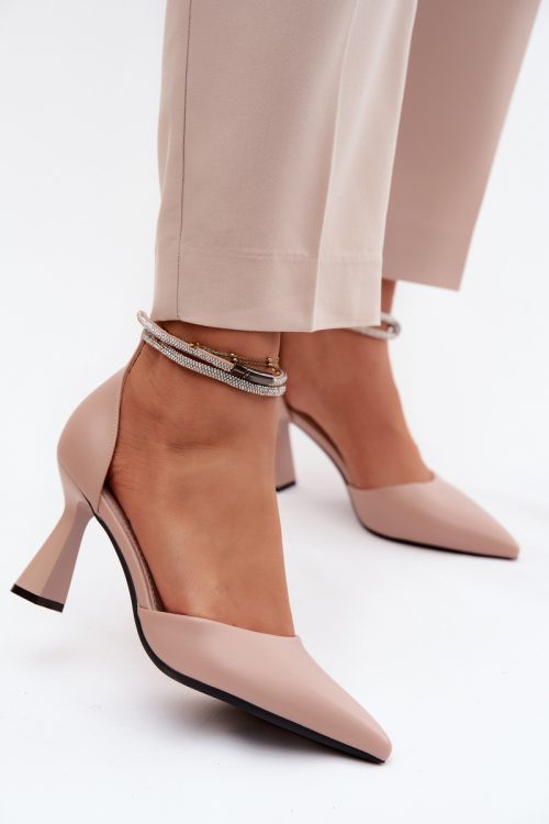 1124864 Block heel pumps model 227802 Step in style