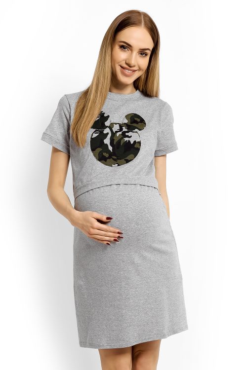 317185 maternity nightgown model 113180 PeeKaBoo