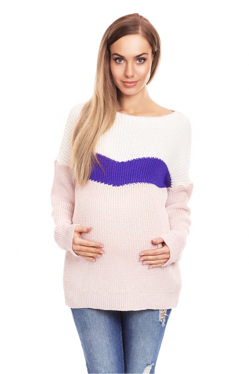 844991 Pregnancy sweater model 132025 PeeKaBoo
