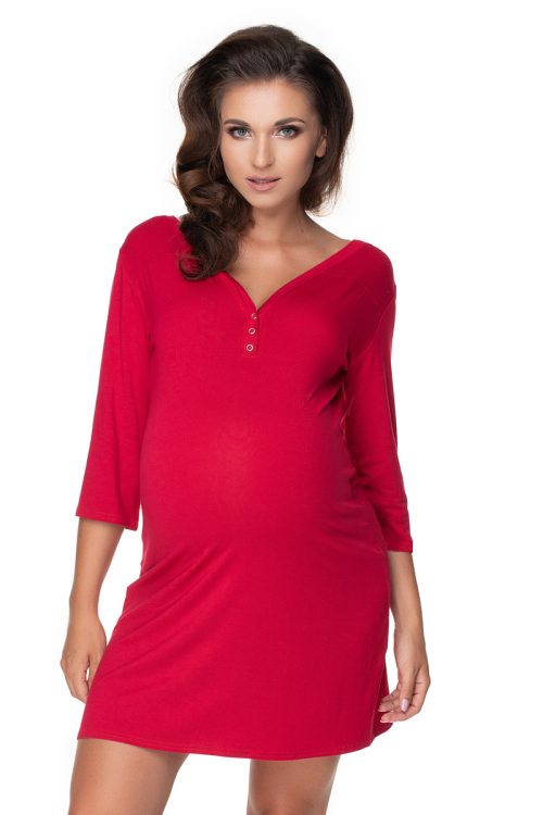 862428 maternity nightgown model 138231 PeeKaBoo