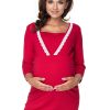 862633 maternity nightgown model 138226 PeeKaBoo