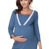 maternity nightgown model 138227 PeeKaBoo